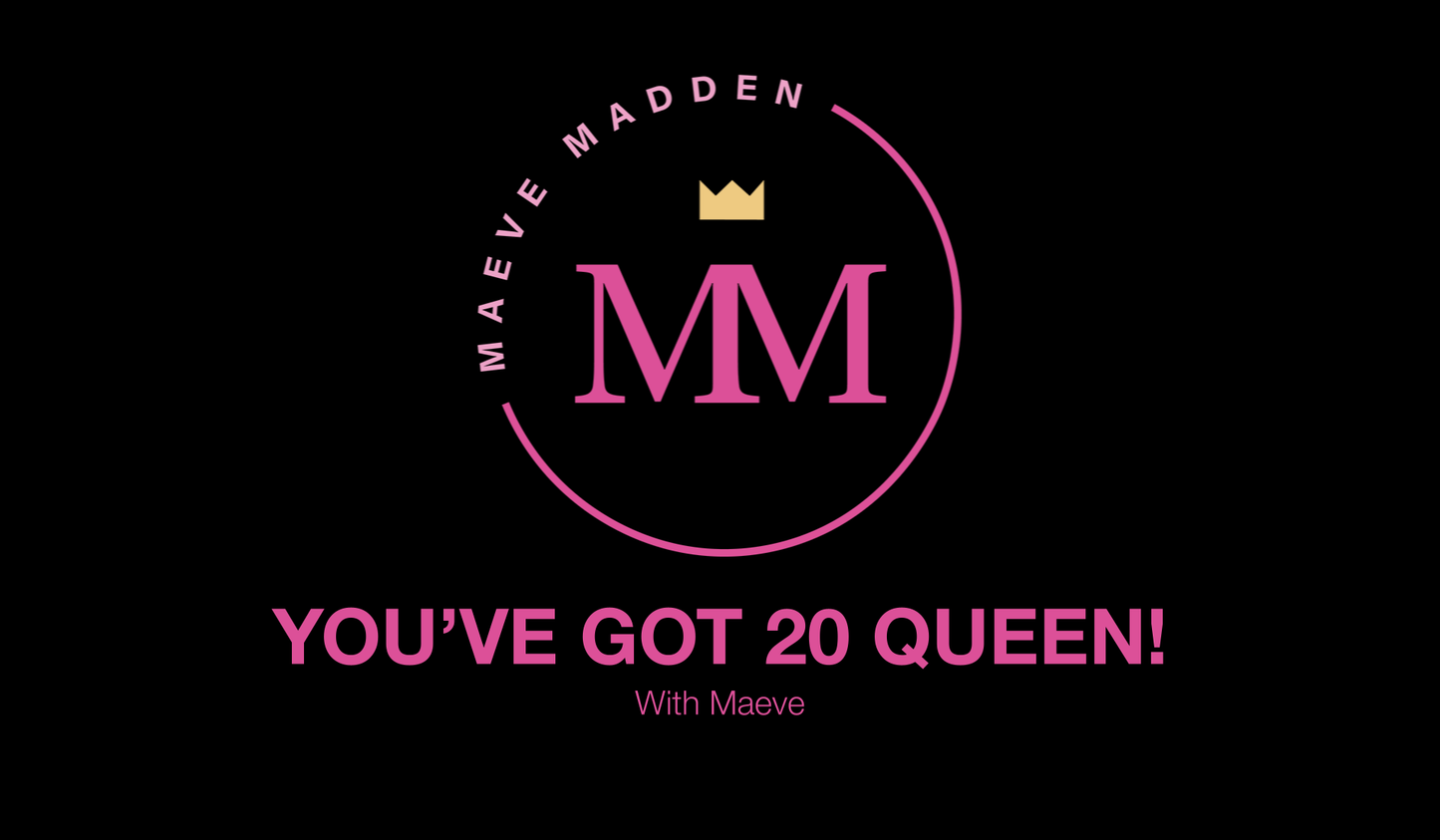 You've got 20 Queen! with Maeve *HIIT*- 4th January