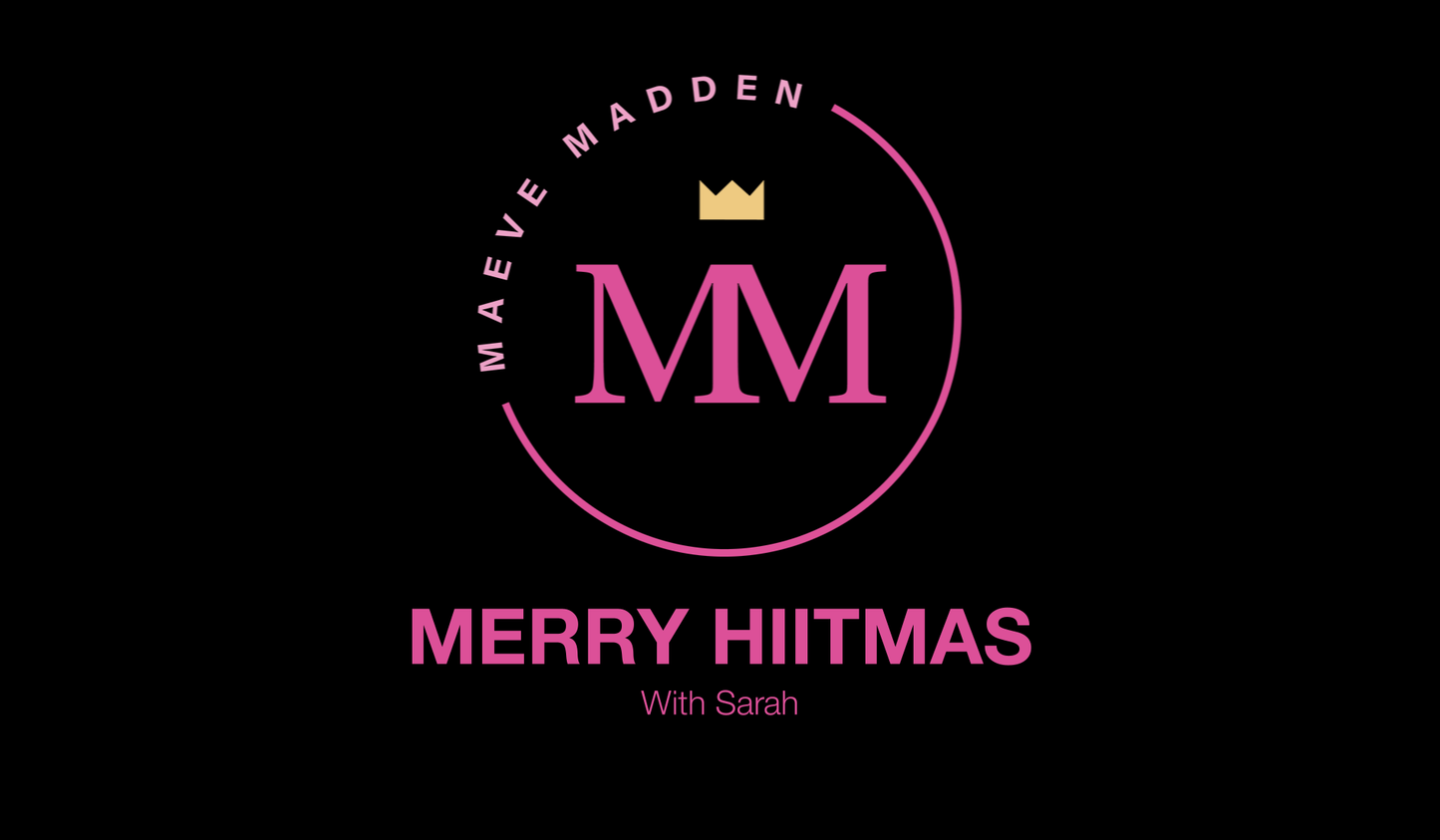 Merry HIITmas with Sarah *HIIT* - 1st December