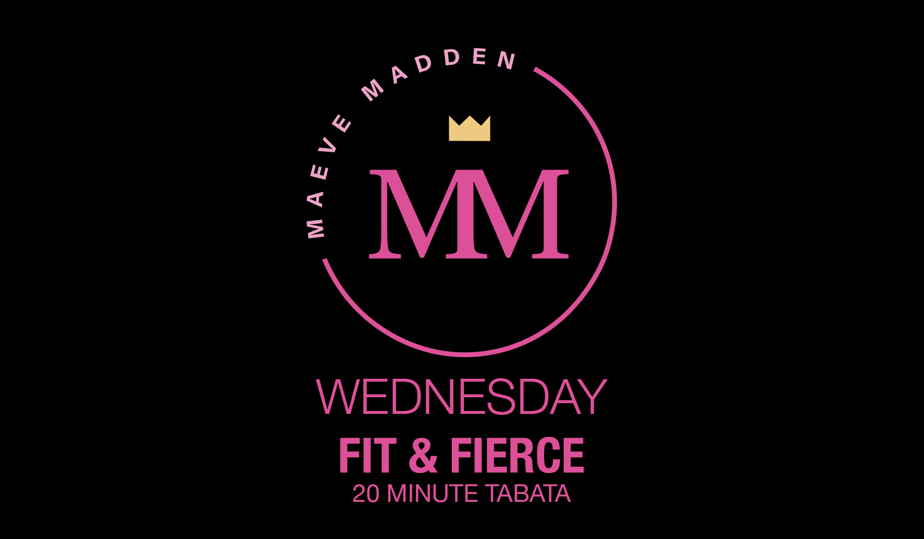 Fit & Fierce: 20min Tabata *LEAN LEGS* - 4th August - MaeveMadden